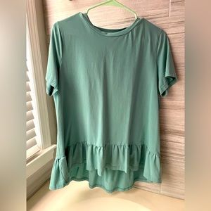 Maternity high low top